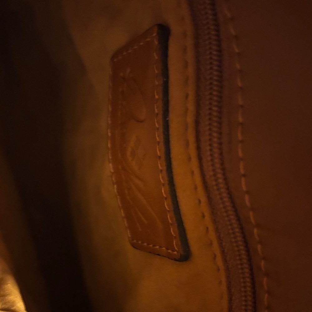 Patricia Nash Tan Embossed Leather Belt - Picture 7 of 9